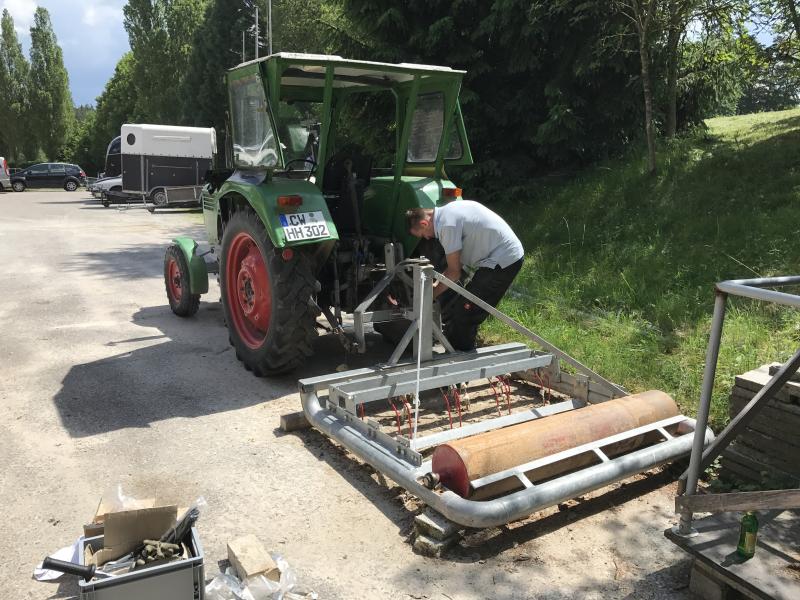 Arbeitseinsatz Turniervorbereitung N°1 2017