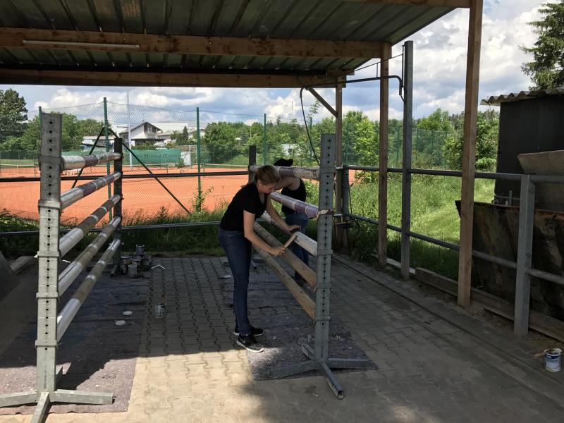 Arbeitseinsatz Turniervorbereitung N°1 2017