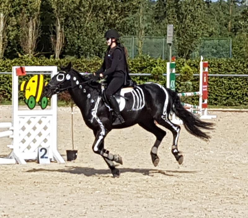 Kostümspringen mit wilden Kostümen