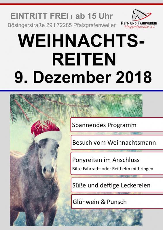 Weihnachtsreiten 2018